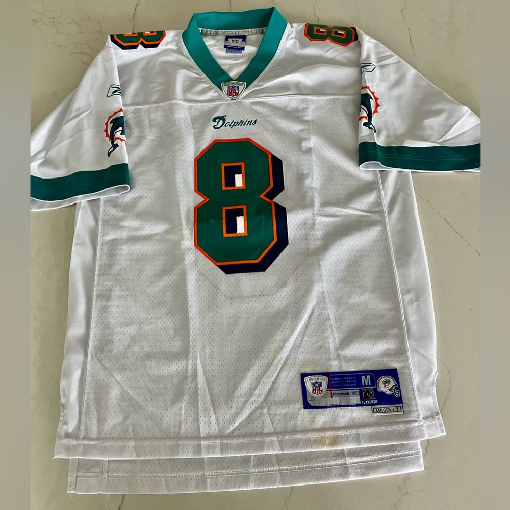 Miami #8 Culpepper Mens M Jersey